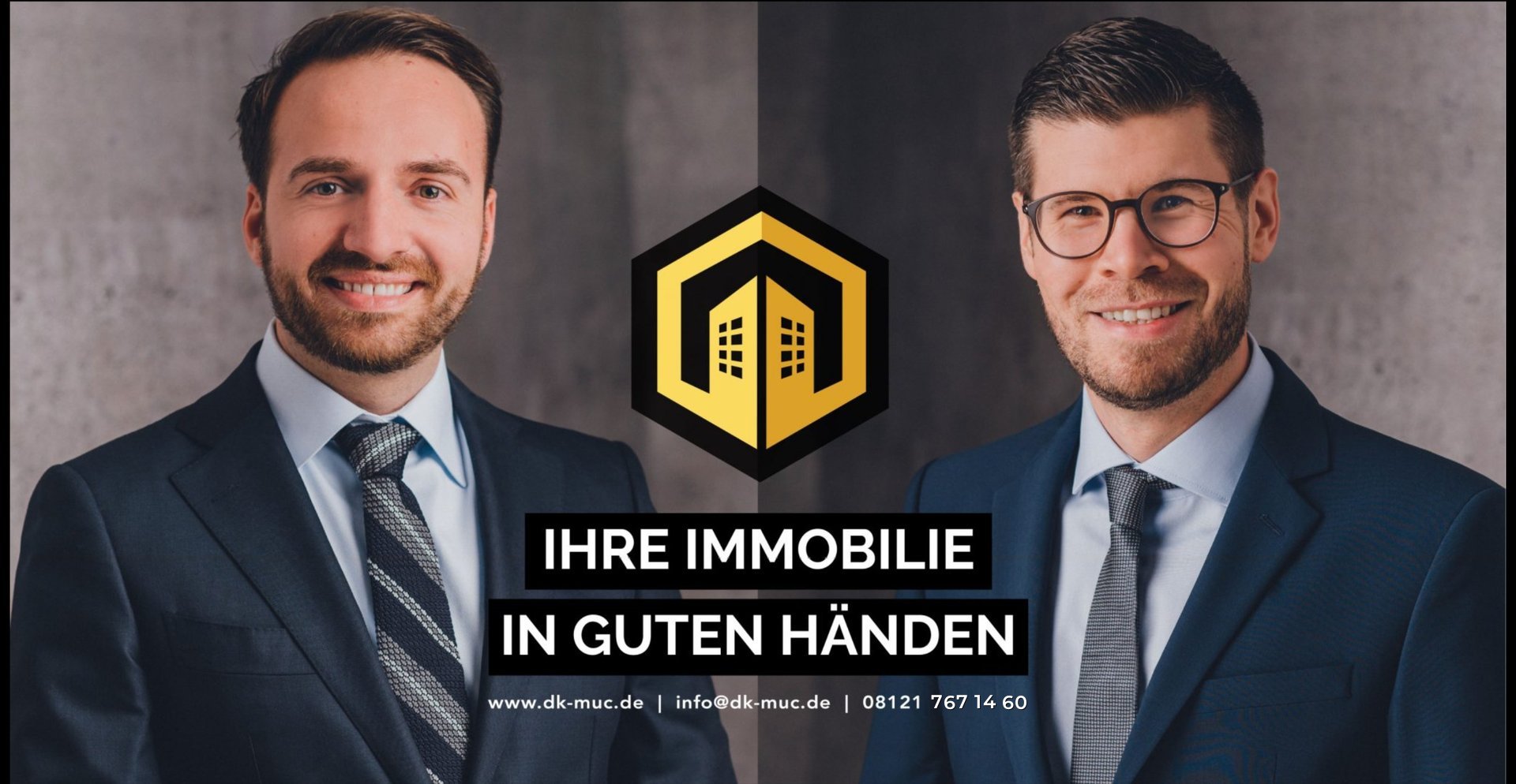 Ihre Immobilie in guten Händen – Suad Dobra und Richard Kriechebauer, Geschäftsführer der D&K Immobilien GmbH